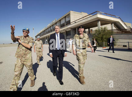 Philip Hammond Cipro visitare Foto Stock