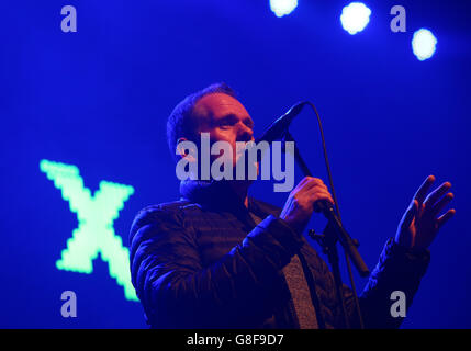 Bloc Party - Radio X Road Trip - Glasgow Foto Stock