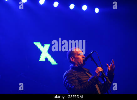 Bloc Party - Radio X Road Trip - Glasgow Foto Stock