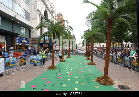 UK Charity Premiere of Madagascar - Empire Leicester Square. Una vista generale dell'entrata. Foto Stock