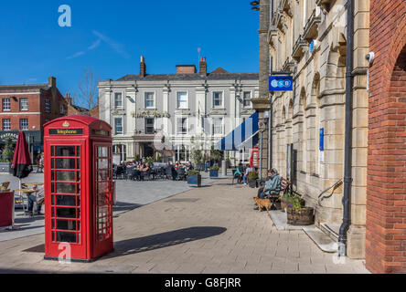 Inghilterra Dorset Wimborne Town Center Adrian Baker Foto Stock