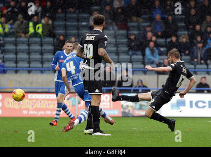 Rochdale v Wigan Athletic - Cielo lega Bet One - Spotland Stadium Foto Stock