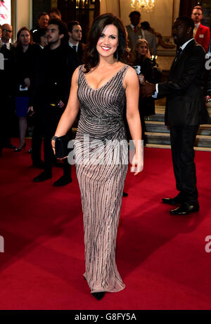 Susanna Reid partecipa al Gala ITV al London Palladium. PREMERE ASSOCIAZIONE foto. Data immagine: Giovedì 19 novembre 2015. Guarda la storia di PA SHOWBIZ ITV. Il credito fotografico dovrebbe essere: Ian West/PA Wire Foto Stock