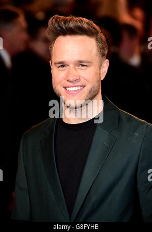 Olly Murs partecipa al Gala ITV al London Palladium. PREMERE ASSOCIAZIONE foto. Data immagine: Giovedì 19 novembre 2015. Guarda la storia di PA SHOWBIZ ITV. Il credito fotografico deve essere: Ian West/PA Wire Foto Stock