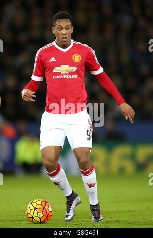 Il Leicester City v Manchester United - Barclays Premier League - Re dello stadio di potenza Foto Stock