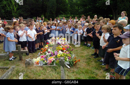 Thomas Jones grave Foto Stock