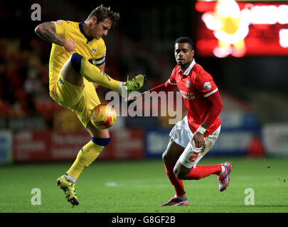 Charlton Athletic v Leeds United - Sky scommessa campionato - La Valle Foto Stock