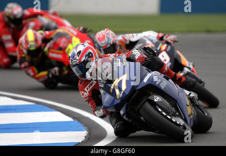 Il motociclismo - British Grand Prix - Moto GP - Pratica - Donnington Park Foto Stock