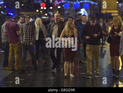 Occhio Nero Venerdì - Cardiff Foto Stock