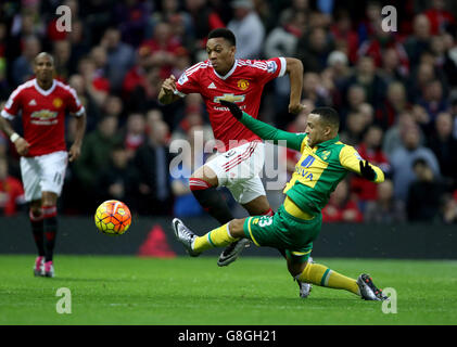 Il Manchester United v Norwich City - Barclays Premier League - Old Trafford Foto Stock