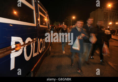 Atletico Madrid v Galatasaray - UEFA Champions League - Gruppo C - Estadio Vicente Calderon Foto Stock