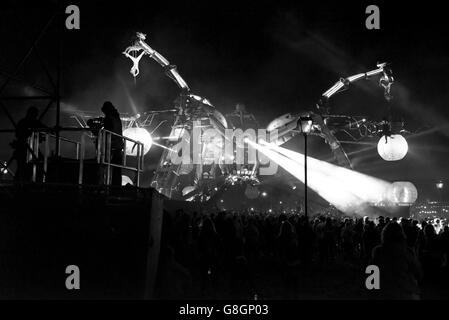 Il campo di Arcadia a Glastonbury Festival, 2016 Foto Stock