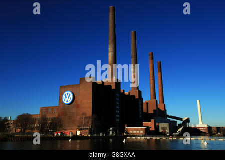 Volkswagen Factory - Wolfsburg Foto Stock