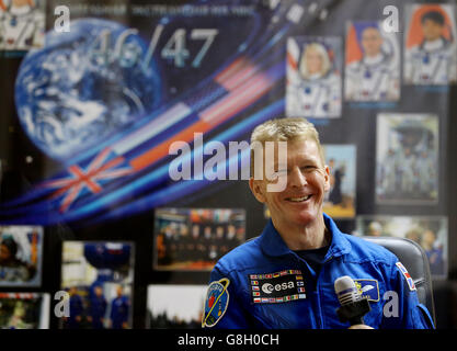 Astronauta britannico Tim Peake Foto Stock