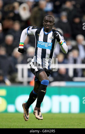 Newcastle United / Liverpool - Barclays Premier League - St James' Park. Papas Cisse, Newcastle United Foto Stock