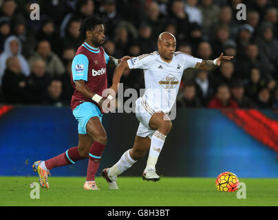 Swansea City v West Ham United - Barclays Premier League - Liberty Stadium Foto Stock