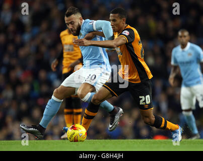 Manchester City v Hull City - Capital One Cup - Quarti di Finale - Etihad Stadium Foto Stock