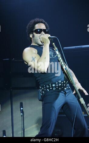 Lenny Kravitz Gig - Carling Apollo Hammersmith Foto Stock