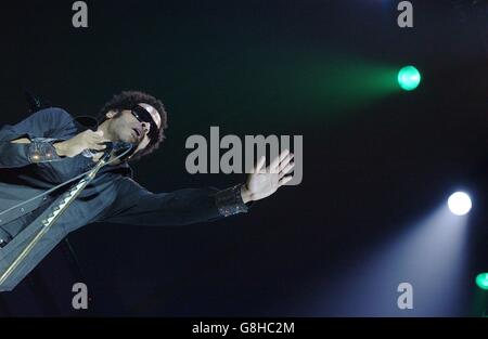 Lenny Kravitz Gig - Carling Apollo Hammersmith Foto Stock