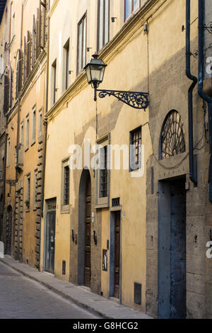 Scena di strada in Firenze, Toscana, Italia Foto Stock