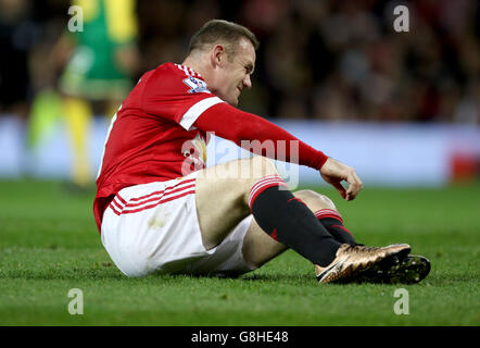 Il Manchester United v Norwich City - Barclays Premier League - Old Trafford Foto Stock