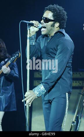 Lenny Kravitz Gig - Carling Apollo Hammersmith Foto Stock