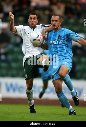 Calcio - Friendly - Plymouth Argyle v Club Brugge - Home Park Foto Stock