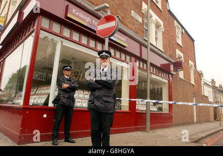 Londra attacchi terroristici Foto Stock