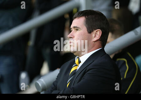 Burton Albion / Doncaster Rovers - Sky Bet League One - Stadio Pirelli. Nigel Clough, direttore di Burton Albion Foto Stock