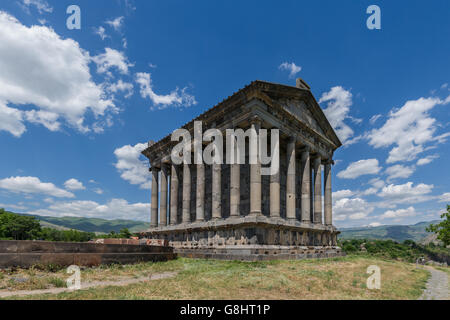 Pre-Christian Tempio di Garni in Armenia Foto Stock