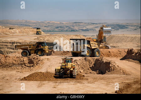 Trans Hex Miniera di Diamanti, Northern Cape, Sud Africa. Foto Stock