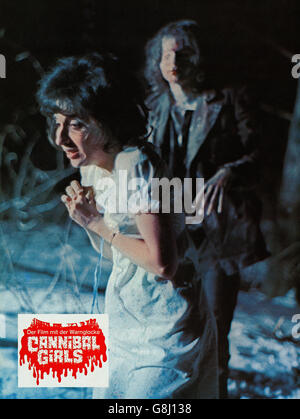 Cannibal ragazze, aka: Cannibal Girls - Der Film mit der Warnglocke, Kanada 1973, Regie: Ivan Reitman, Darsteller: Andrea Martin (vorn) Foto Stock