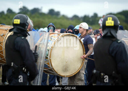 Il repubblicano Parade - Ballymena Foto Stock