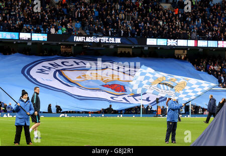 Manchester City v Sunderland - Barclays Premier League - Etihad Stadium Foto Stock