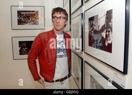 Rockers & Racers mostra fotografica lancio - Ace Cafe Foto Stock