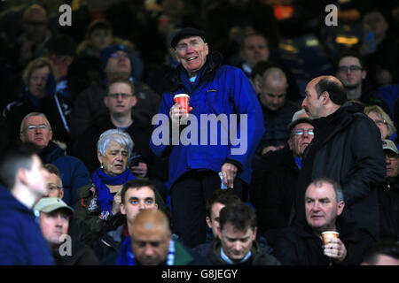 Sheffield Mercoledì / Birmingham City - Sky Bet Championship - Hillsborough. Sostenitori della città di Birmingham negli stand Foto Stock