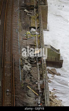 Inverno meteo 30 Dic 2015 Foto Stock