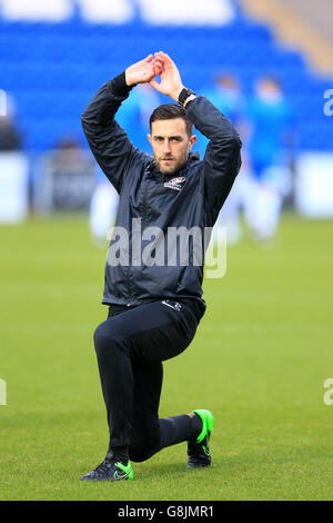 Colchester United / Charlton Athletic - Emirates fa Cup - Third Round - Colchester Community Stadium. Charlton Athletic capo della scienza dello sport Laurence Bloom Foto Stock