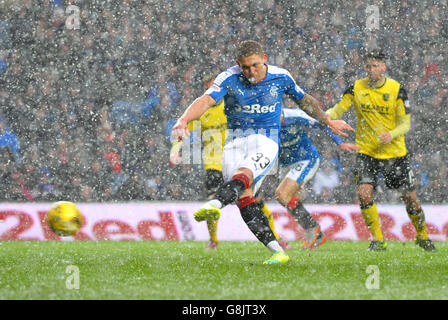 Rangers v Livingston - Ladbrokes Scottish Football Championship - Ibrox Stadium Foto Stock