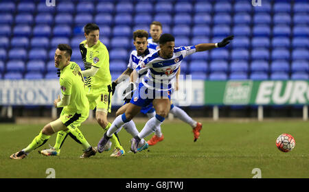 Lettura v Huddersfield Town - Emirates FA Cup - Terzo Round Replay - Madejski Stadium Foto Stock