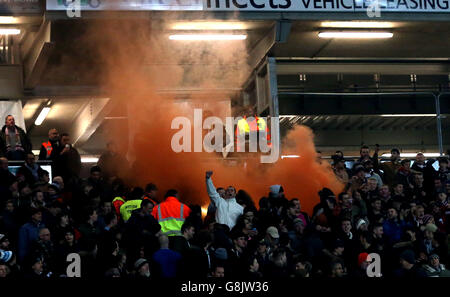 MK Dons v Northampton Town - Emirates FA Cup - Terzo Round Replay - Stadium mk Foto Stock