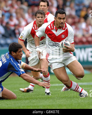 Rugby League - Powergen Challenge Cup - Semi-Final - St Helens v della carena FC - Galpharm Stadium Foto Stock