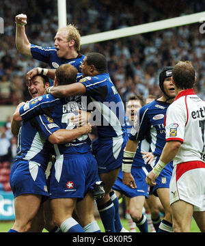 Rugby League - Powergen Challenge Cup - Semi-Final - St Helens v della carena FC - Galpharm Stadium Foto Stock