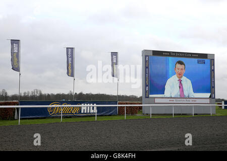 Kempton Park Gare - William Hill Lanzarote giorno Foto Stock