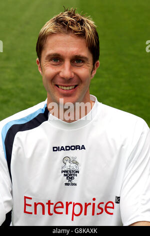 Calcio - Coca-Cola Football League Championship - Preston North End Photocall - Deepdale. Chris Lucketti, Preston North End Foto Stock