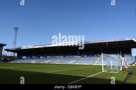 Portsmouth / AFC Bournemouth - Emirates fa Cup - Quarta rotonda - Fratton Park. Vista generale di Fratton Park, sede di Portsmouth Foto Stock