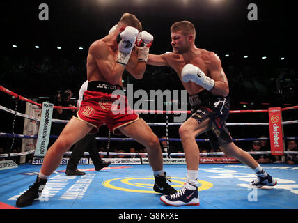 George Groves v Andrea Di Luisa - Scatola di rame Arena Foto Stock