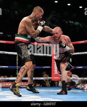 George Groves v Andrea Di Luisa - Scatola di rame Arena Foto Stock