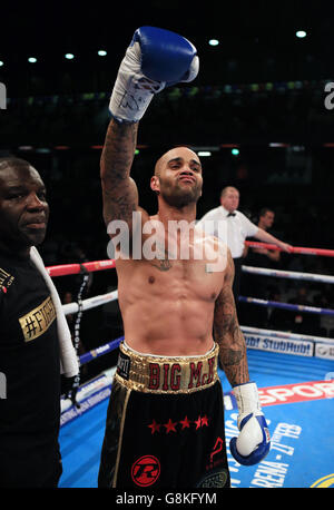 George Groves v Andrea Di Luisa - Scatola di rame Arena Foto Stock