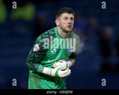 Sheffield Mercoledì / Burnley - Sky Bet Championship - Hillsborough. Sheffield Mercoledì portiere Keiren Westwood Foto Stock